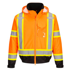 CA160 - Hi-Vis X Back Winter Bomber Jacket