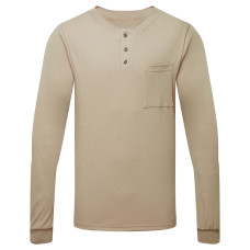 IFP660 - Frontline 6.9oz Henley Long Sleeve T-Shirt