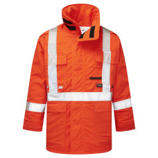 IUS515 - Ultrasoft 9oz Hi-Vis Insulated Parka