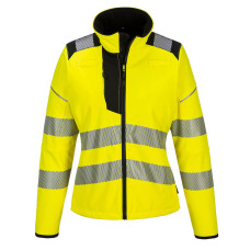 PW381 - PW3 Hi-Vis Women's Softshell (3L)